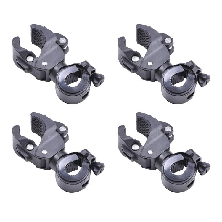 4 Pcs/Set Crutch Holders 90/360 Degree Rotation Wheelchair Stick Holder Bicycles Holders Walking Stick Holders