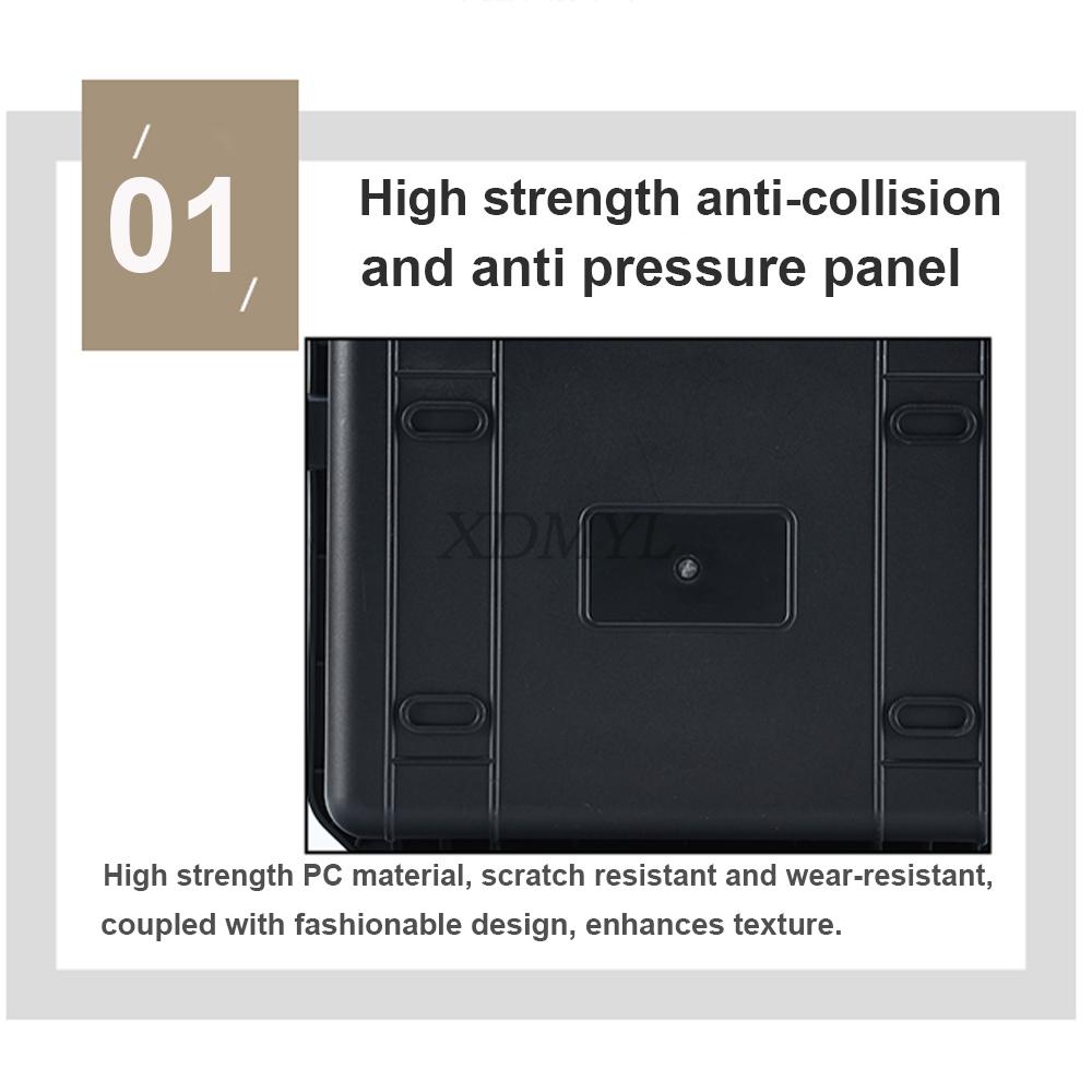 Large Capacity Safety Explosion proof Box For DJI RS 4 Mini Waterproof Suitcase Carrying Case Handle Stabilizer Accessories
