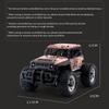 Remote Control Car, 2.4G Rechargeable Electric Off-Road Vehicle with LED Lights 3 Batteries, Car