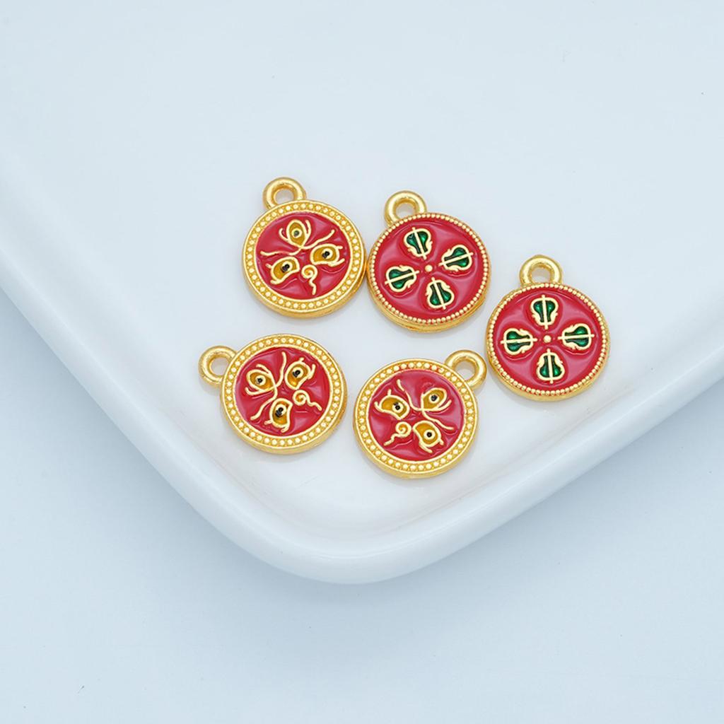 5 sztuk Praktyczny stopowy Pięciokierunkowy Wisiorek Bóstwa Bogactwa Przenośny dla Entuzjastów Biżuterii Szukających Szczęścia i Fortuny