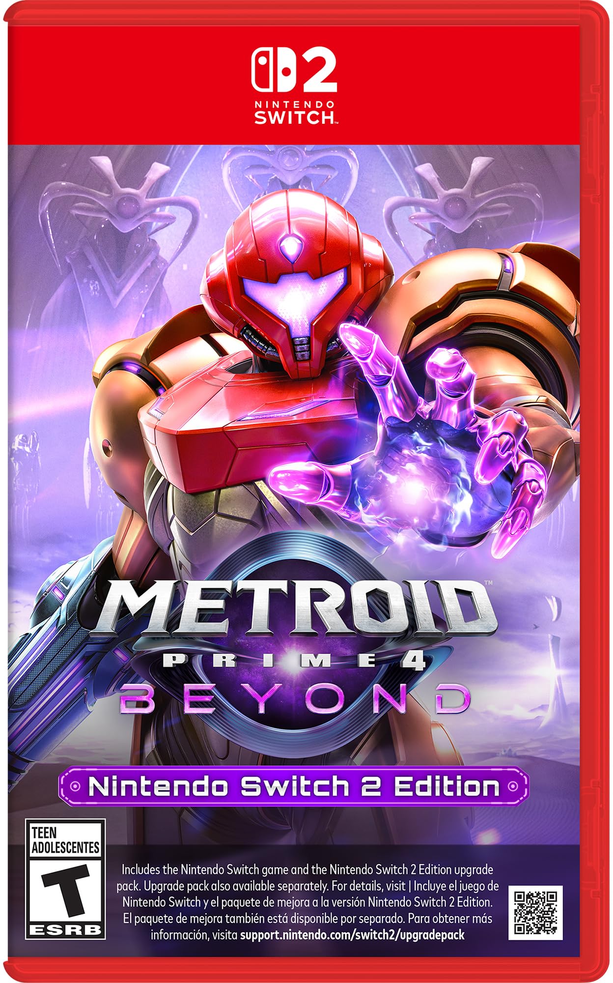 Metroid Prime Beyond North Switch 2 4 (Import America) – красный