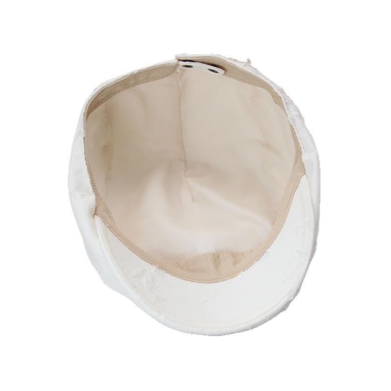 Niche design retro destruction forward hat women's new national style fashion duck tongue thin breathable face small beret