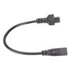IEC320 C8 to IEC320 C5 Power Cord IEC320 C8 Male to C5 Female Cable Adapter for 3 Prong Laptop Power Adapters 100‑250V