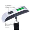 Portable Digital Scale Mini Luggage Weight Scale Electronic Scale Handheld Scale Pocket Scale 110lb/50kg Travel Scale LCD Displa