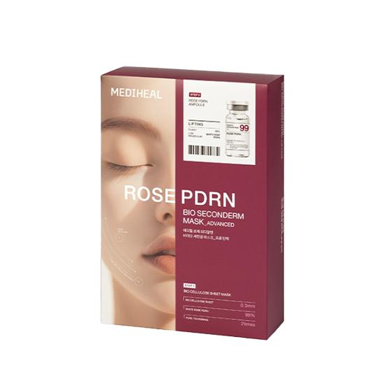 Mediheal ROSE PDRN Bio Seconderm Mask 10EA