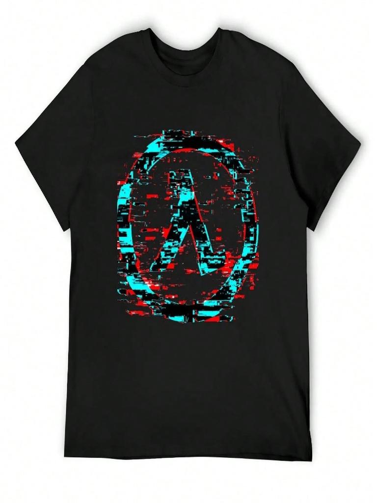 Half Life - Glitch T-Shirt New Gifts And T-Shirts New Edition Rapper Graphic Tees Quick-Drying Plain White T Shirts Unisex
