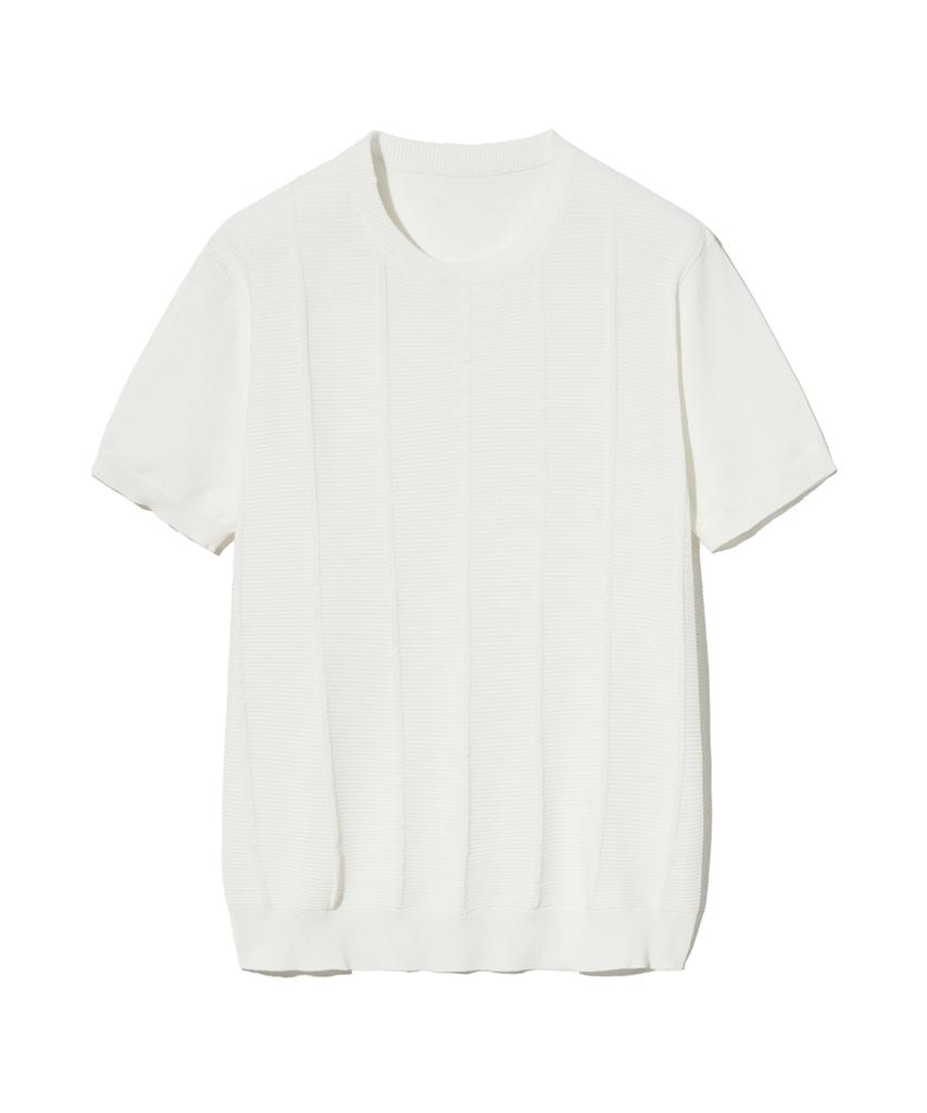 IRONYPORNO WHITELINE 86-Iroj050 Bold Stripe Round Knit 4 Colors