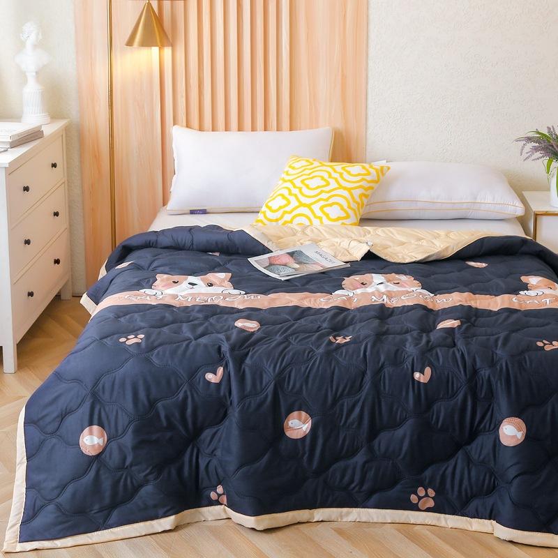 Spring Summer Cotton Blanket Thin Comforter Quilts Adult Children's King Quilt Patchwork Bedspread Luxury Bed Blanket 200x230cm Home Decor