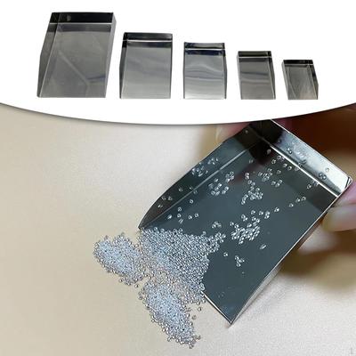 5 Pieces Gemstone ,Square ,Diamond Without Handle ,Mini Size, Spade Gemstones Tools for