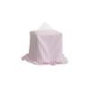 Cotton Fabric Tissue Box Cover, Lined Tissue Holder with Gathered Edge, for Bedroom Shelves in Daily Use