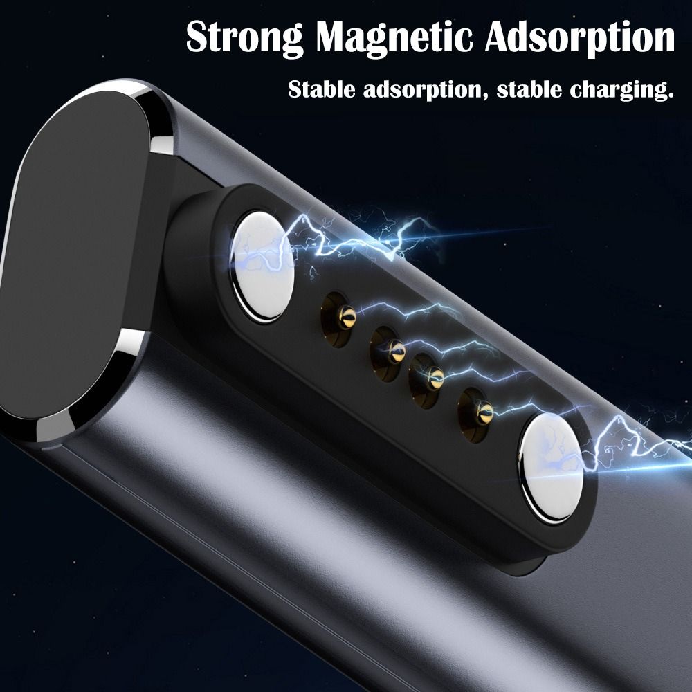 Bone Conduction Headphone Magnetic Charger Type-C to 7.62 2/4 Pin Converter  Kids Smartwatch