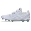 Baseball Metal Spikes NEOCONNECT MG 1123A056 Unisex 110 cm [Asics] (White/White) 26.0 2.5E