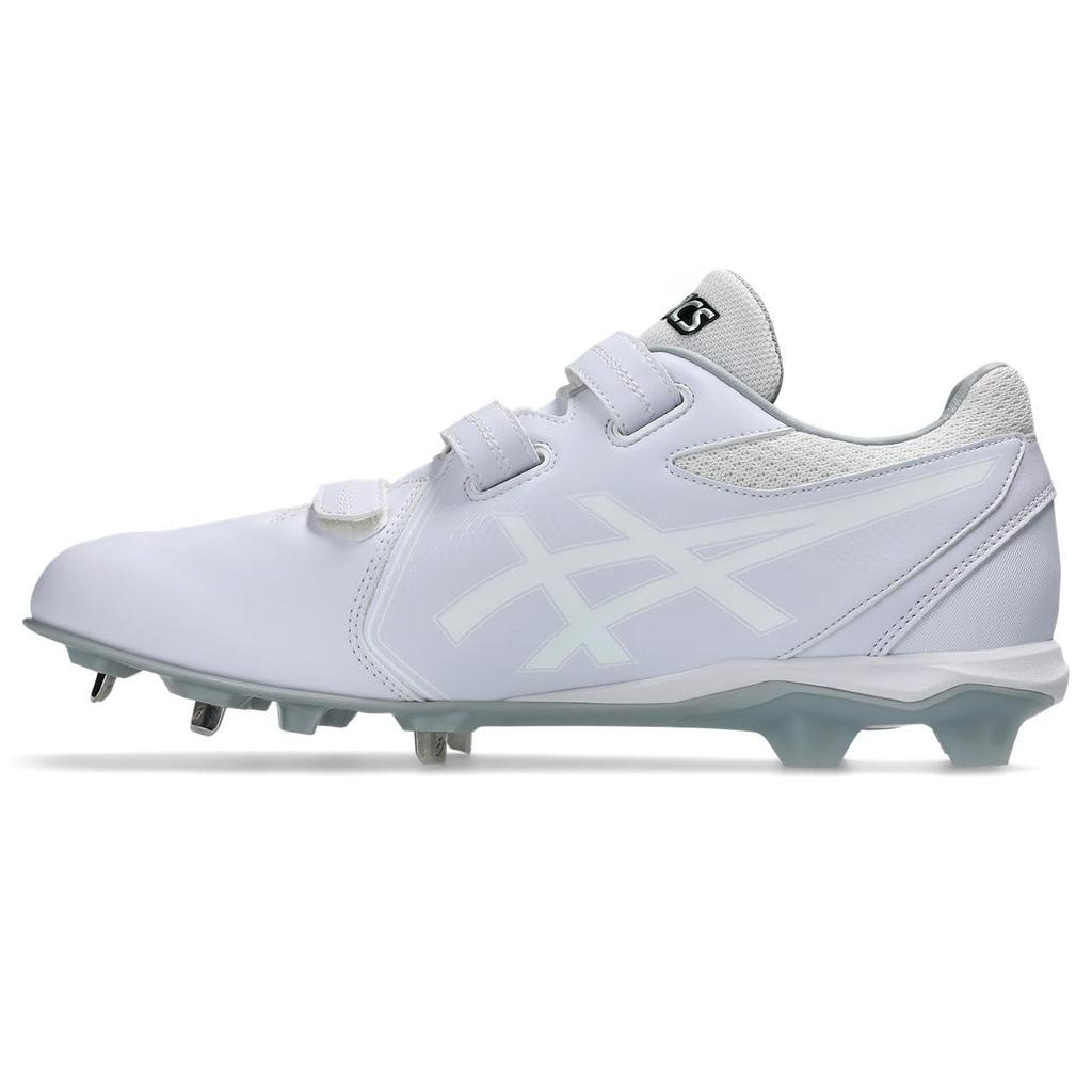 Baseball Metal Spikes NEOCONNECT MG 1123A056 Unisex 110 cm [Asics] (White/White) 26.0 2.5E