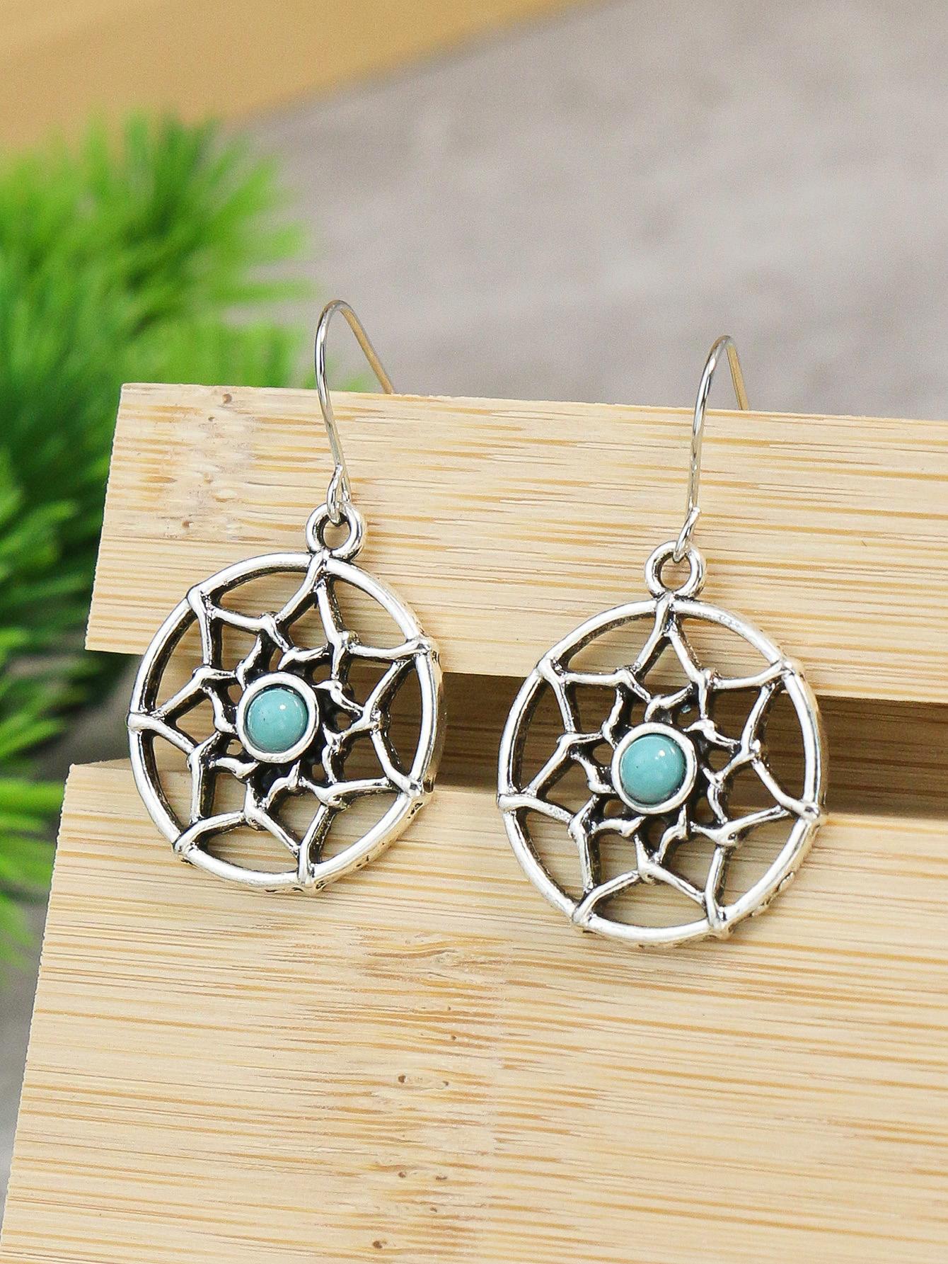 

Бохо Этническая Подвеска/Круглые Серьги Для Женщин Винтажный Модный Набор Серег Pendientes Необычная Серьга Подвеска Женский Циркон