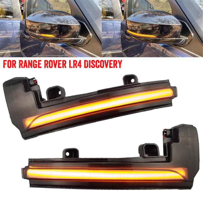 2PCS For Land Rover Range Rover MK IV 2013 2014 2015 2016 2017 2018 Dynamic Blinker LED Turn Signal Light