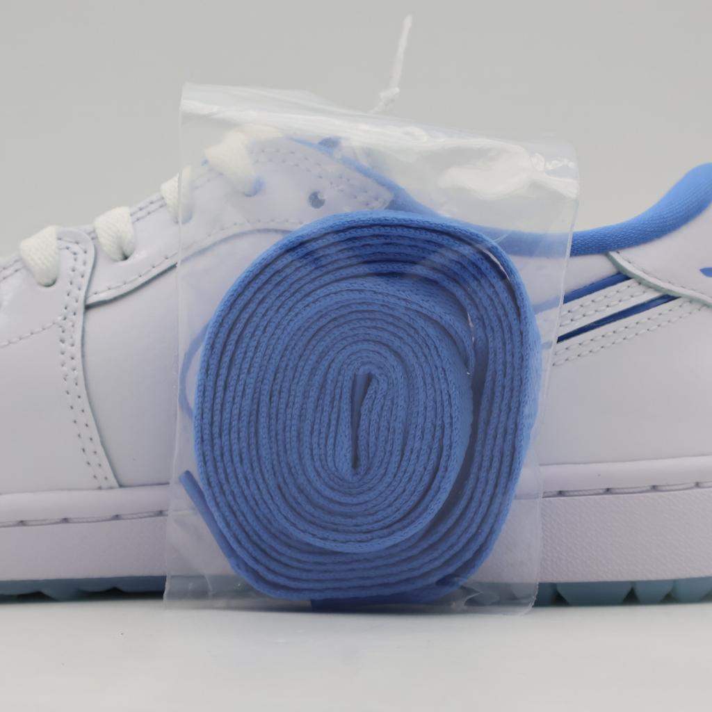 DD9315-118 Nike Air Jordan 1 Low Golf White Blue Tint Legend Blue (Men's)
