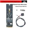 BE200 AX210 NGFF M.2 Wireless Card to NVME SSD Drive WiFi Adapter