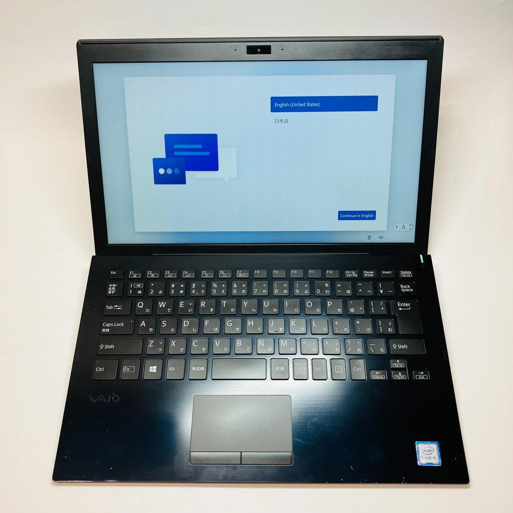 USED SONY VAIO Pro PG VJPG11C11N Core i5-8250U 1.6GHz 8GB SSD 256GB 13.3in Win 11 Pro