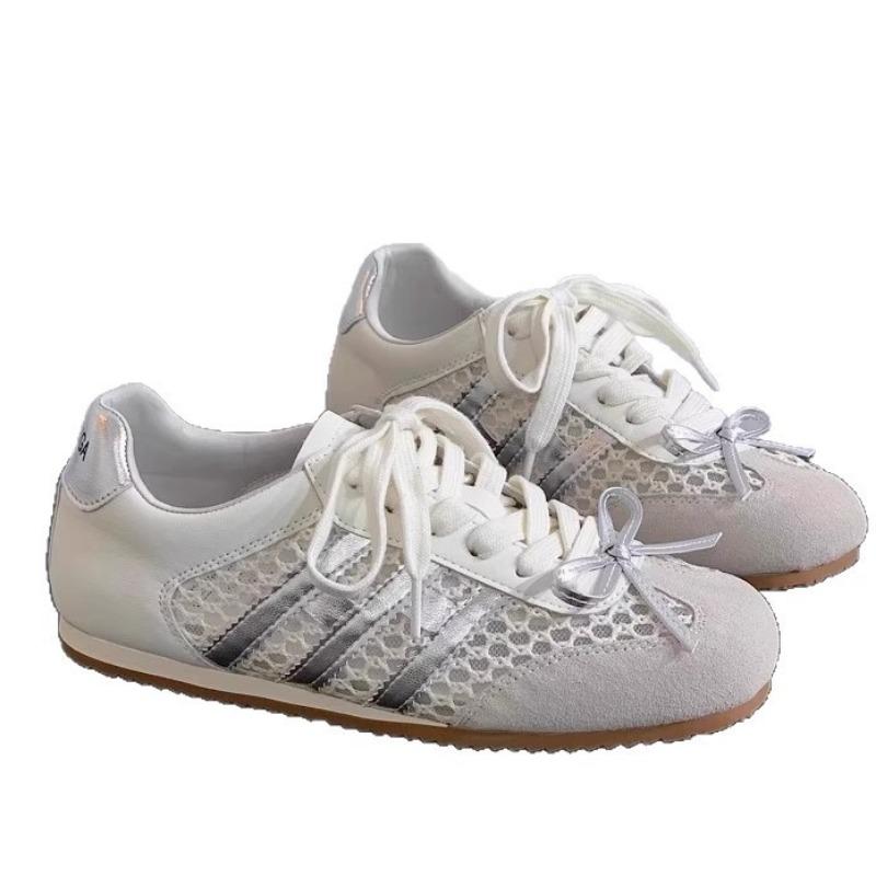 Niche Qingkong Women's New Summer Mesh Breathable Sports and Leisure Shoes Versatile Flat Bottom