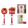 Chinese Year Hanging Decoration Charm Tassel Dragon Ornament for Holiday