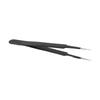 BEST B204ESD Flat Tip Tweezers Advanced Antistatic Acid Resistant Toughened Precise Tweezers