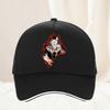 Wütender Wolf Cartoon Baseballkappe Damen Vintage Verstellbare Papa Mütze Lustige Trucker Mütze Sommerkappen Geschenk für Mich