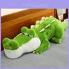 Plush Crocodile Toy Pillow With Soft Pp Cotton For Kids And Teens Bedroom Decor