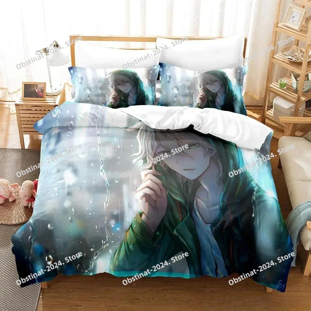 Neues Danganronpa V3 Bettwäscheset Einzelbett Twin Full Queen King Size Bettset Erwachsener Kind Schlafzimmer Bettbezug Sets 3D Druck Anime Bett