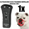Pet Dog Repellent Device To Prevent Barking And Stop Barking Training Device, Coach Guided Ultrasonic Three In One