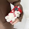 Simpatica Custodia Peluche Calze Albero di Natale per iphone 15 14 13 Pro Max 12 11 X XS XR /Samsung S23 S22 Ultra A13 A23 A33 A53 A12 A32 A52 A14/Redmi Note11 11S