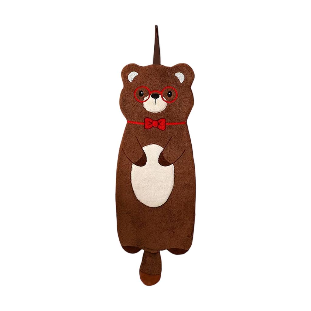 Cartoon Animal Hand Towel Can Be Hung To Wash Face Small Towel Soft Absorbent Kitchen Quick-drying Rag