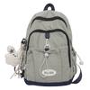 Schoolbag Japanese simple small fresh backpack female niche college student lightweight schoolbag going out large capacity backpack