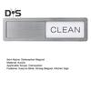 Clean Dirty Dishwasher Magnet Easy-to-Slide Strong Magnet Sign Kitchen Clean Dirty Sign for Home Restaurants Dishwasher
