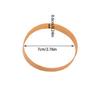 Ski Binding Brake Retainers 30pcs Brake Retainer Bands Rubber Rings Brake Band For Ski Binding Ski Equipment Elasticity Strap