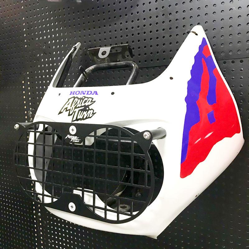 Aluminum alloy headlight protection net for XRV750 Africa Twins 1993-1996