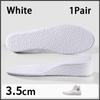 1Pair Elastic Soles Arch Support Comfortable Shoe Pads Men's and Women's Height Increase Insoles Shock-absorbing Sports Insoles