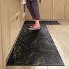 Rutschfeste Küchenmatte Lange Teppiche Kristall-Samt-Teppich für Wohnzimmer Absorbierende Fußmatten Schlafzimmer-Fußmatte Alfombra Kleine Teppiche