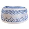 Embroidery Beanie Hat for Students Adult Muslims Foldable Casual Hat Handmade Embroidery Pray Keep Traditional Pray Hat