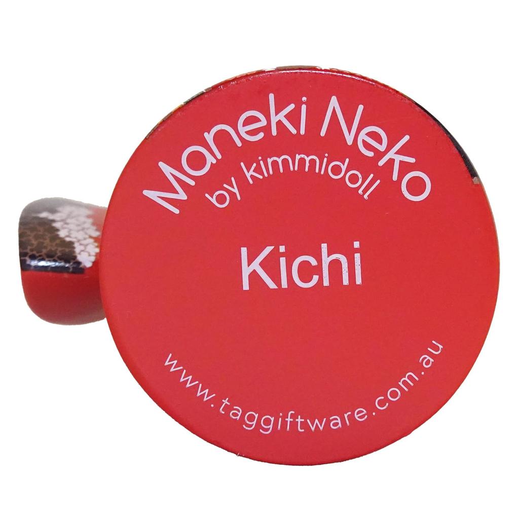 Kimmidoll KICHI Maneki Neko 9cm MNFL002 Doll, Tall,
