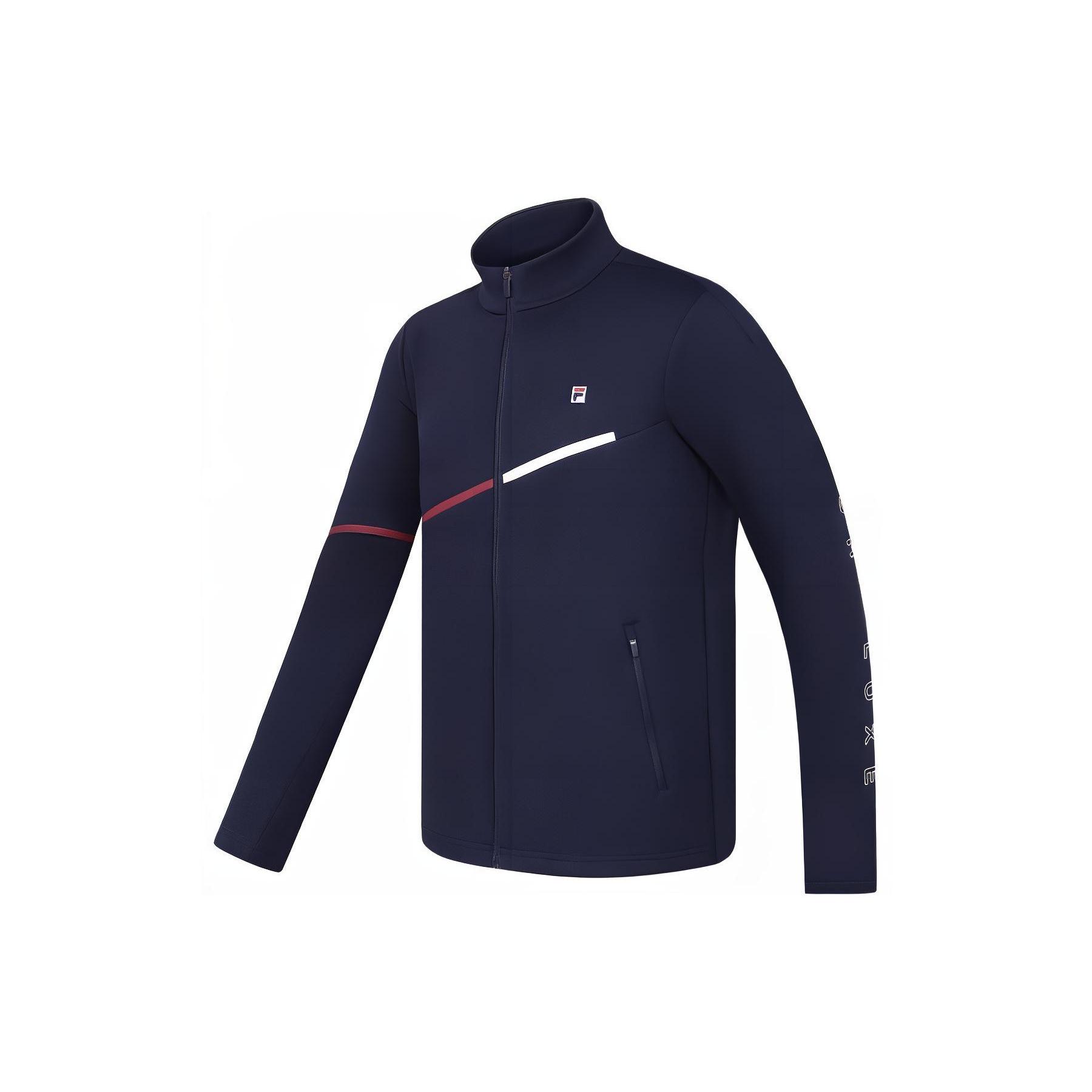 FILA Jackets Men s Royal Blue Stand Collar Moderate Other A11M333504F-NV 2XL