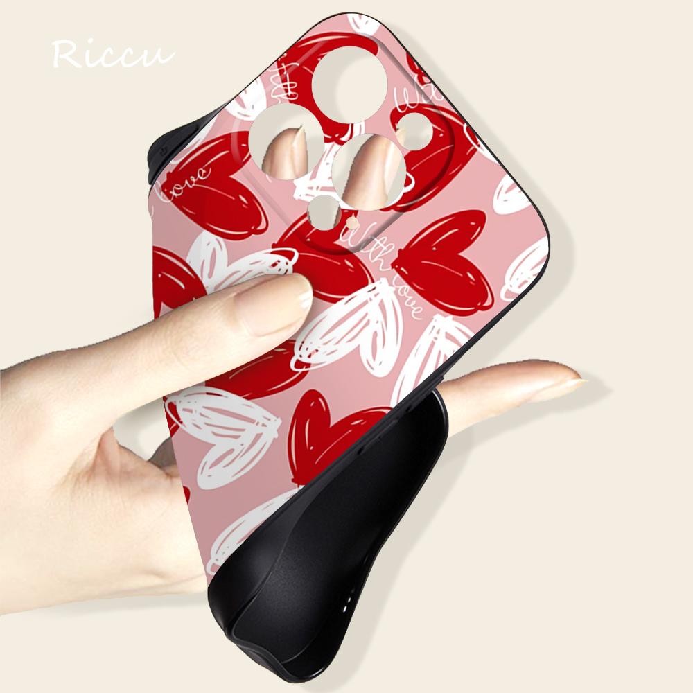 FOR IPhone 14 Cute Love Heart Phone Case 14 11 12 Pro 8 7 14 Plus X Pro 14 MAX 13 MINI XR XS Iphone 14 Plus Soft Phone Covers