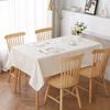 French White Phoenix Tablecloth Family Table Cloth Hotel Rectangular Tablecloth Coffee Table Cover