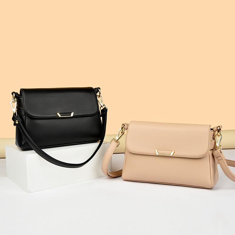 Bag women's bag 2025 new fashion commuter underarm bag versatile simple casual middle-aged women's shoulder crossbody bag
