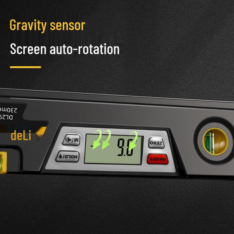 Deli 9-inch Mini Digital Magnetic Level