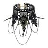 Neck Strap, Court Gothic  Spicy Girl Necklace, Lace Necklace, Collarbone Chain Collar