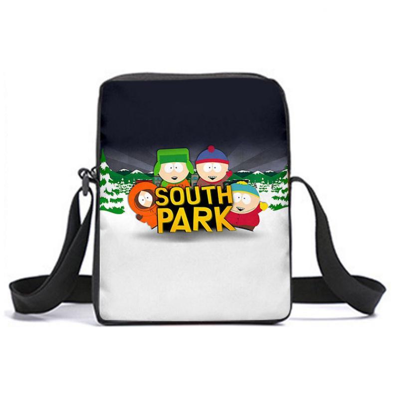 Unisex South Park Backpack With Matching Pouches For Students