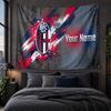Personalized Tapestry Wall Hanging Bologna FC Pattern Art Background Cloth