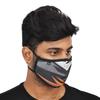 LYNIX Printed Mesh Mask | Reusable Protection Mask | Unisex |5 Layer with Melt Blown Filtration | (RACING OB)