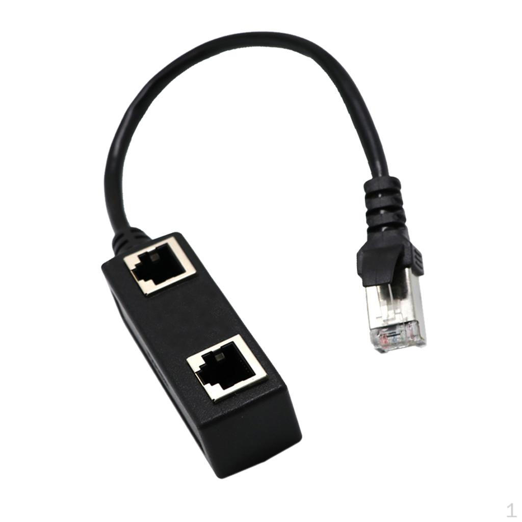 

1-2 розетки LAN Ethernet Сетевой разъем сплиттера-удлинителя Разъем адаптера