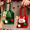 Cartoon Mini Felt Candy Bag Cute Cookies Storage Bag Christmas Candy Bag  New Year Gift